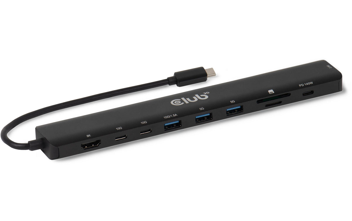 Club 3D, Dockingstation USB Type-C10Gbps, 1