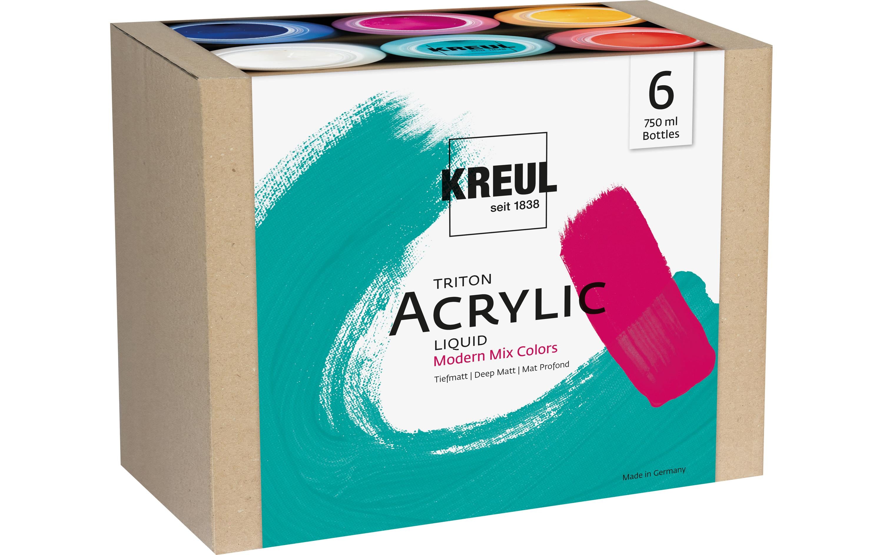 Kreul SG Triton Acrylic Liquid Set Modern
