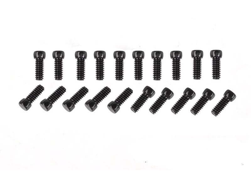 RC4WD | Scale Hex Head Bolts M1.6x4mm Black