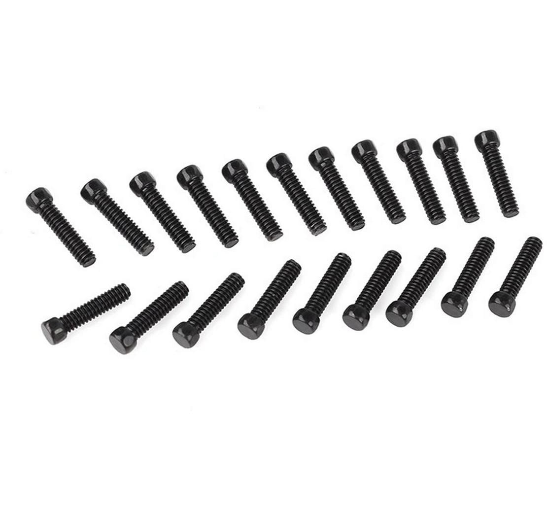 RC4WD Scale Hex Head Bolts M2x8mm Black