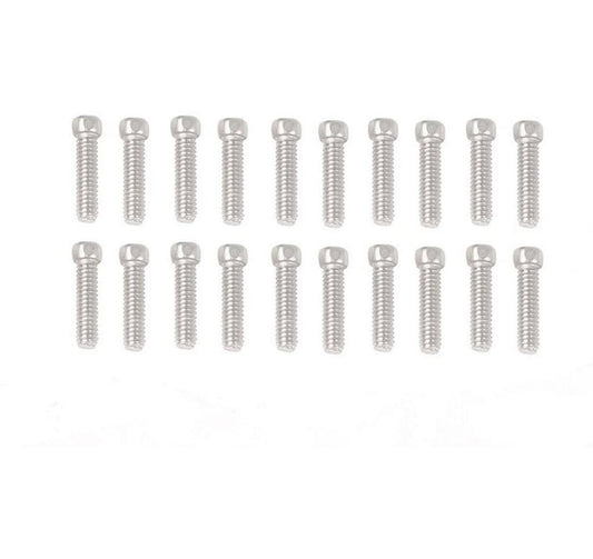 RC4WD Scale Hex Head Bolts M2x8mm Silver