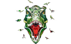 Holzpuzzle T-Rex