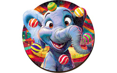 Holzpuzzle Elefant