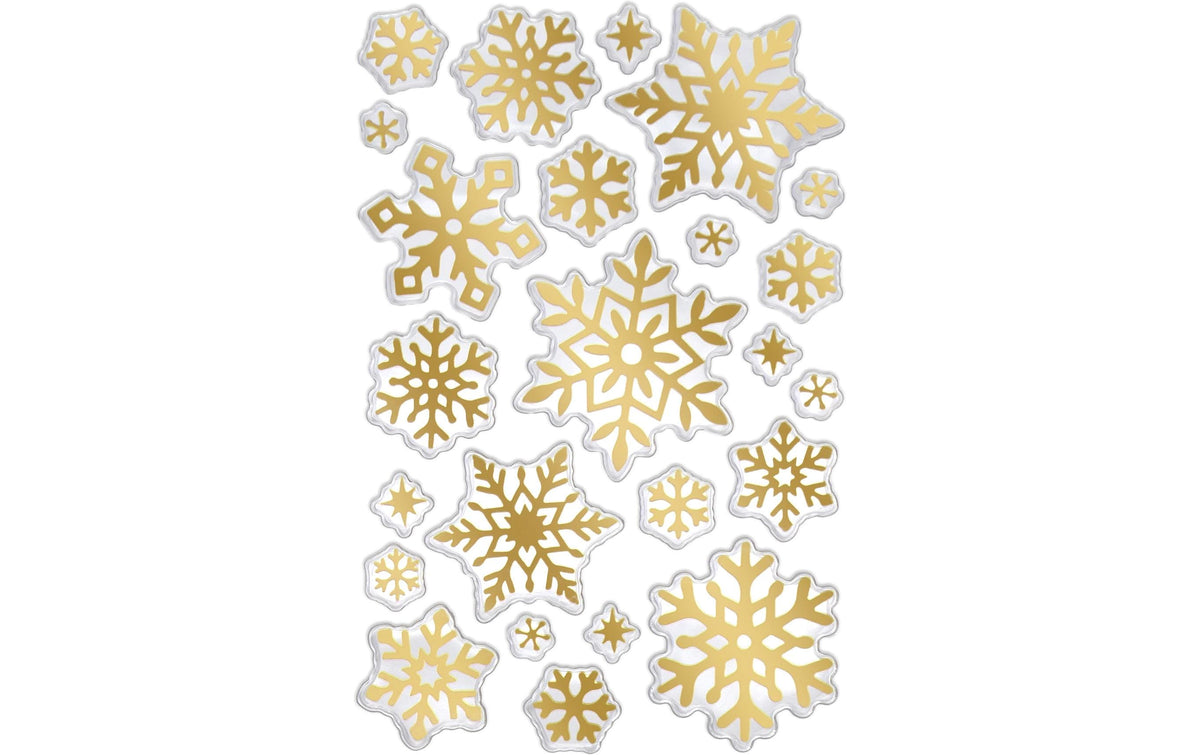 B+C Sticker Golden Crystals