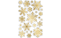 B+C Sticker Golden Crystals