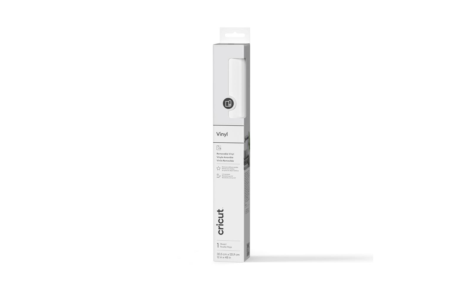 Cricut Vinylfolie wiederablösbar Weiss