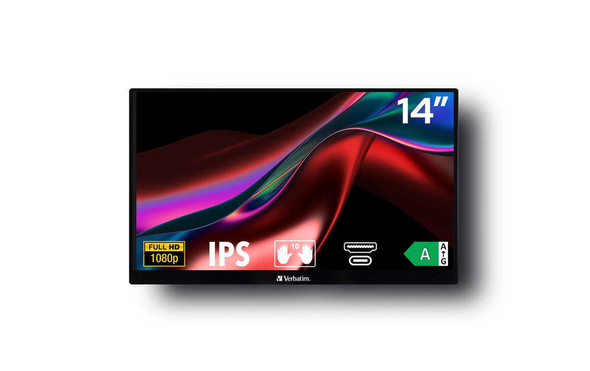Verbatim Portable Touchscreen Monitor 14