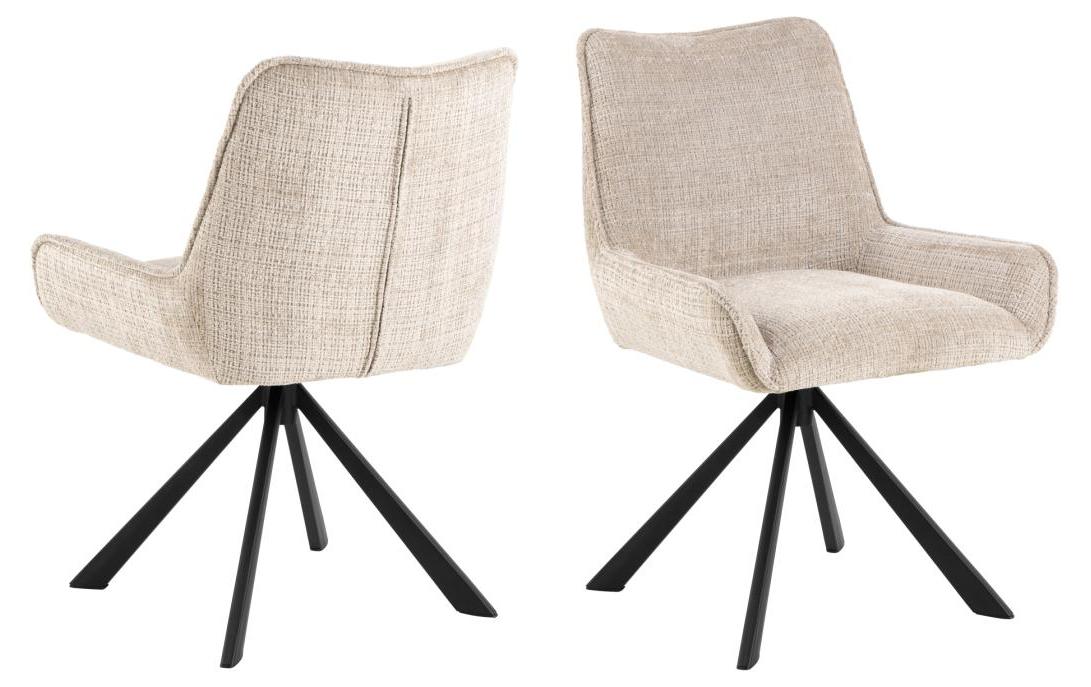 AC Design Esszimmerstuhl Eddie 2 Stück