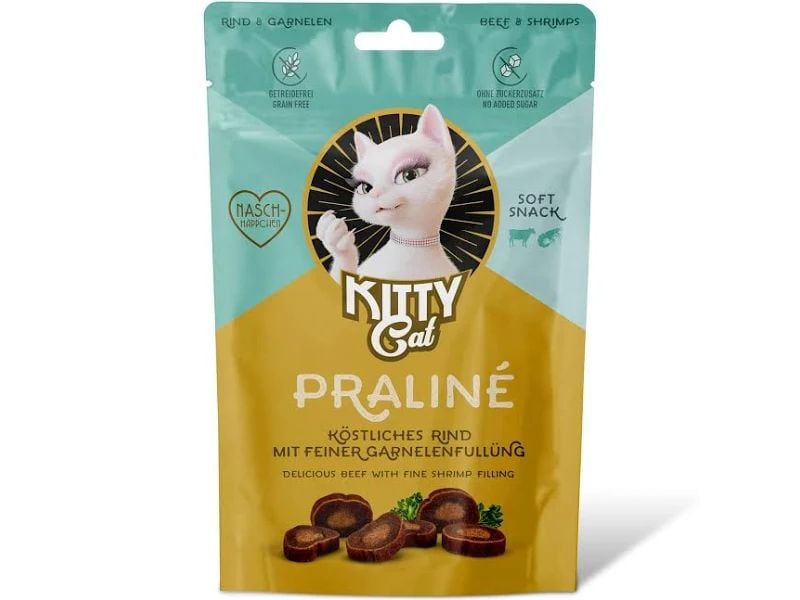 KITTY Cat | KittyCat Praliné Rind, Garnelle | 50 g
