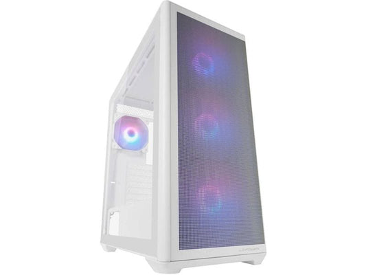 LC-Power | Midi Tower LC-811W-ON | 4x 2,5 + 3x 3,5 , Weiss