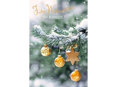 ABC | Weihnachtskarte Frohe Weihnachten | Format B6, 125x176mm, 1 Stück