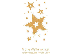 ABC | Weihnachtskarten-Set | Format A6, 105 x 148 mm, 5 Stück