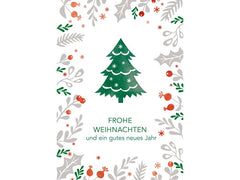ABC | Weihnachtskarten-Set | Format A6, 105 x 148 mm, 5 Stück
