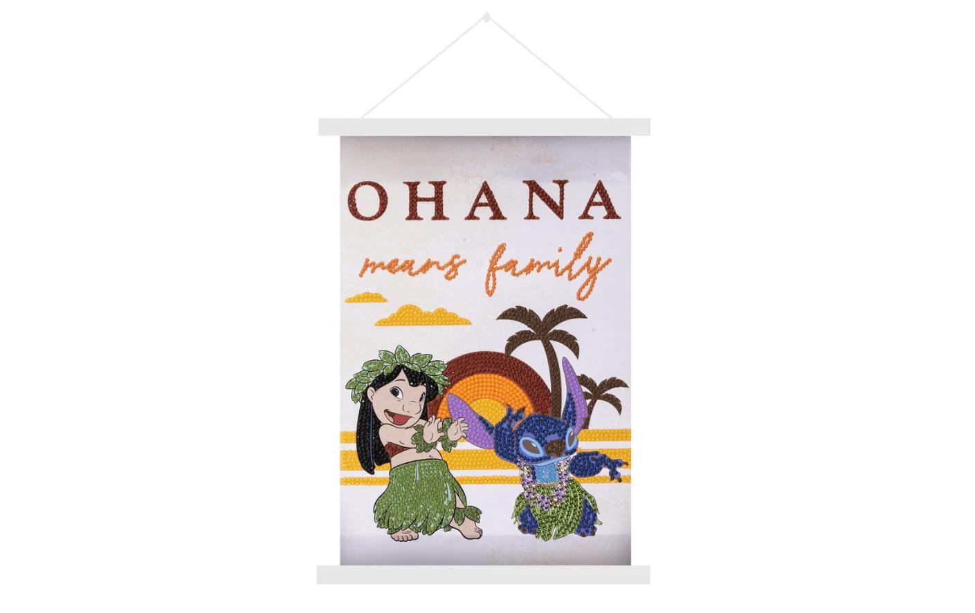 Mini Crystal Art Scroll Kit Lilo&Stitch