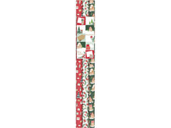 Braun + Company | B+C Geschenkpapier-Set | 3 Rollen + Stickers