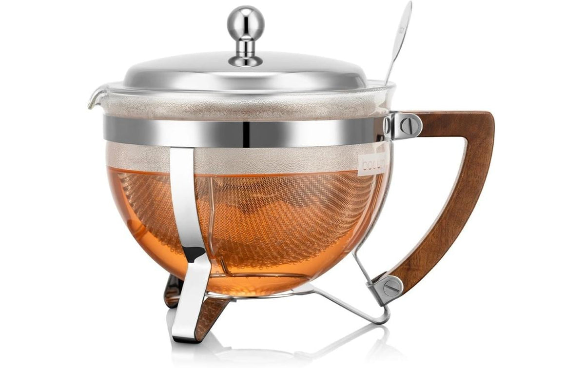 Bodum Chambord Teezubereiter mit Holzgriff