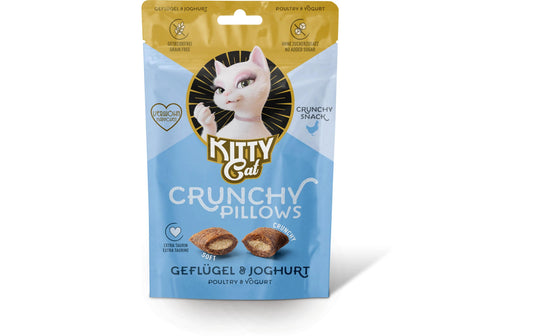 KITTY Cat | KittyCat Crunchy Pillows Geflügel, Joghurt | 60 g