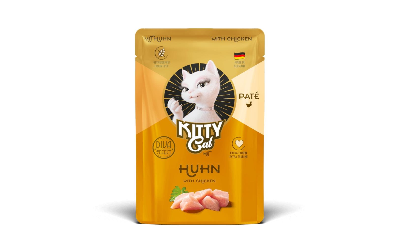 KittyCat Paté Pouch Huhn