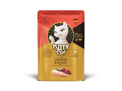 KITTY Cat | KittyCat Filét Paté Pouch Huhn, Rind | 85 g