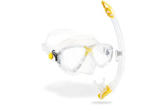 CRESSI | MAREA + GAMMA COMBO | CLEAR/YELLOW