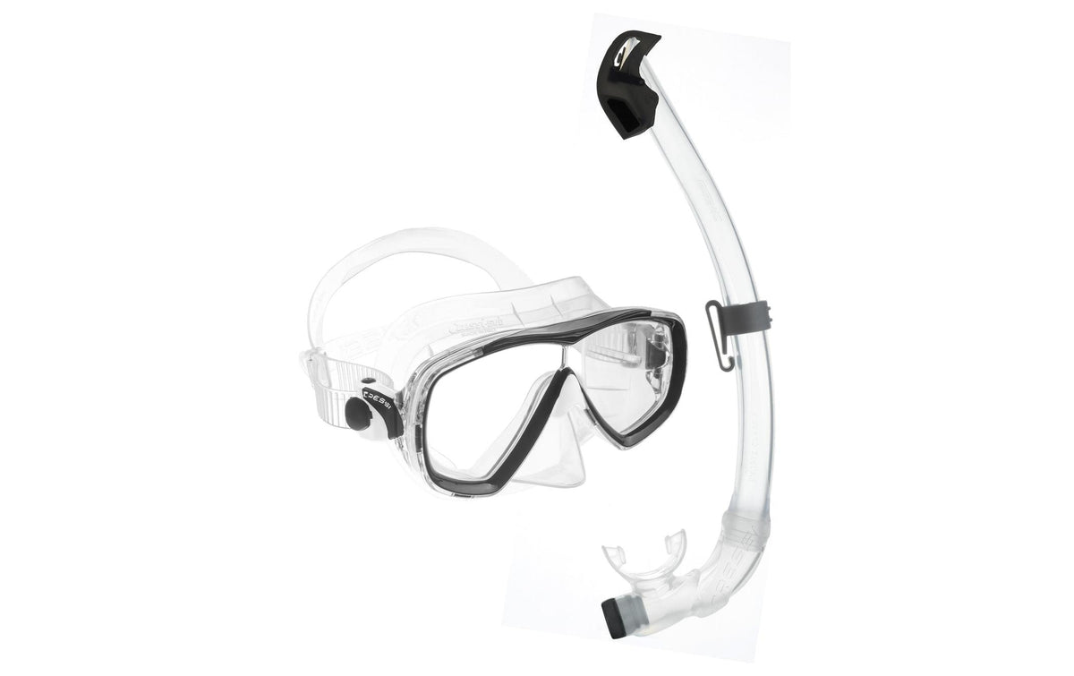 CRESSI, Estrella + Seal Dry Snorkel Combo C