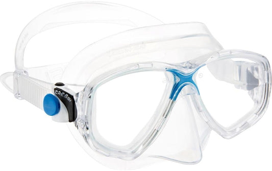 CRESSI | MAREA MASK SIL | CLEAR BLUE