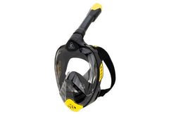 CRESSI | Full Face Mask Bali | Schwarz/Gelb S/M
