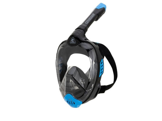 CRESSI | Full Face Mask Bali | Schwarz/Blau L/XL