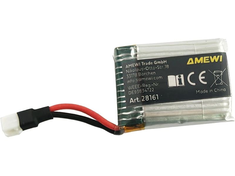 Amewi | LiPo Akku 1S 3,7V 500mAh 25C | JST-Molex