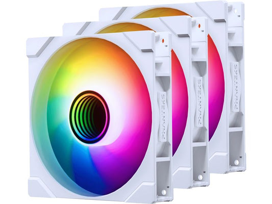 Phanteks | Gehäuselüfter M25 D-RGB REV 140 3er | 140x140x25mm, 3er. Weiss