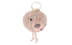 fehn | Stoffbuch Flamingo | Rose ab 0+ Monaten