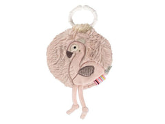 fehn | Stoffbuch Flamingo | Rose ab 0+ Monaten