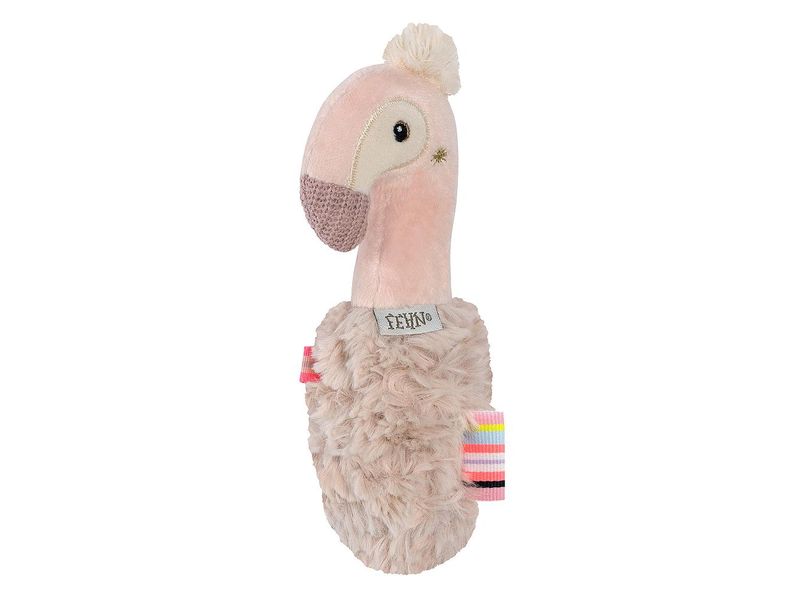 fehn | Stabgreifling Flamingo | Rose ab 0+ Monaten