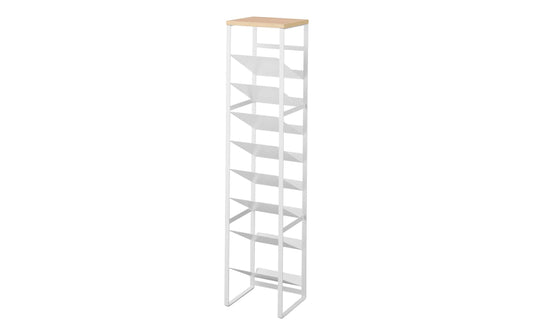 Yamazaki | Flaschenregal TOWER | Stahl/MDF, B 20 x T 19,3 x H 88,5 cm, W