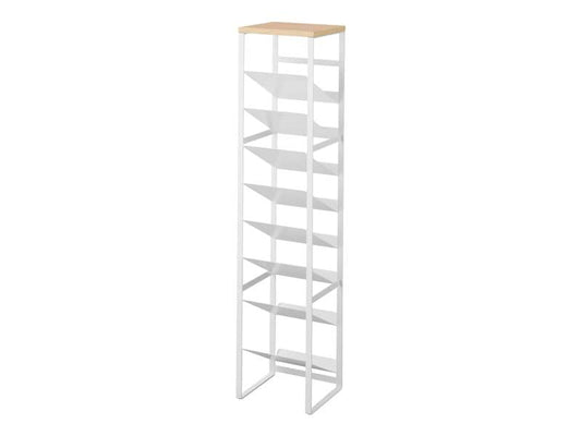 Yamazaki | Flaschenregal TOWER | Stahl/MDF, B 20 x T 19,3 x H 88,5 cm, W