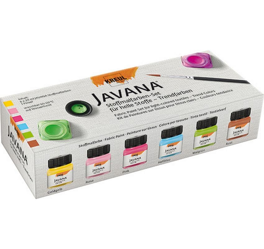 Kreul Javana Stoffmalfarben Set Trendfarb