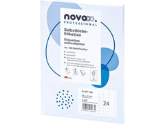 novooo. | Selbstklebende Etiketten | 70 x 37 mm, 100 Blatt