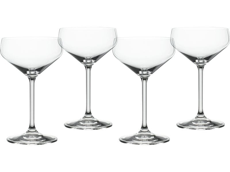 Spiegelau | Style Coupette Glas Set | 4 Stk. Für Nicht-/Alkoholische Getränke