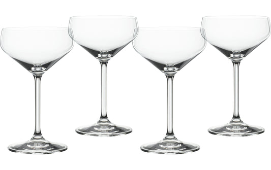 Spiegelau | Style Coupette Glas Set | 4 Stk. Für Nicht-/Alkoholische Getränke
