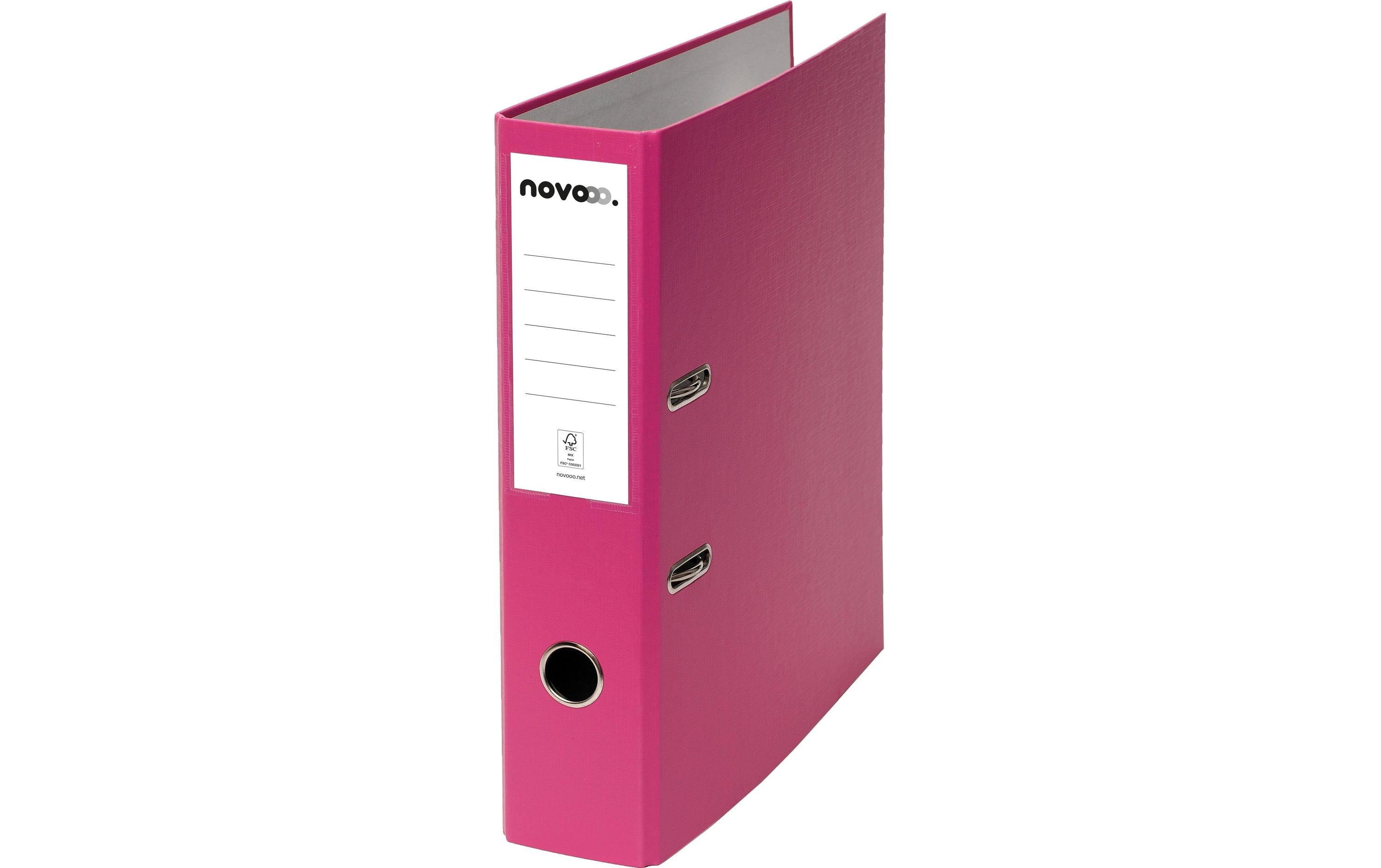 novooo., Pro Ordner 7 cm 28 cm, Rosa