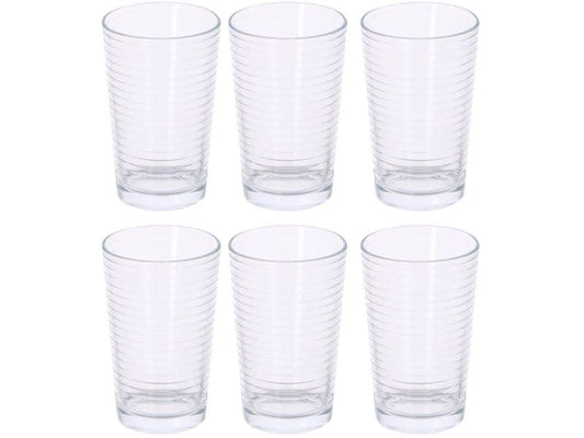 alpina | Trinkglas 220ml, 6 Stück | Glas, 6.8/5.2X10.8cm (DxH), 110g pro Glas