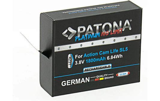 PATONA Akku für PATONA Action Cam Life SL5