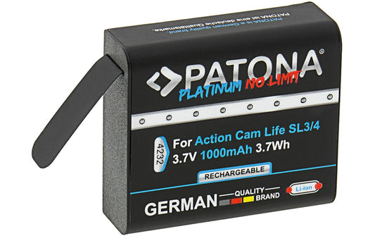 PATONA Akku für PATONA Action Cam Life