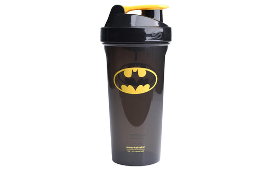 Smartshake | Lite Batman | Flache, 600ml, Farbe: schwarz/weiss