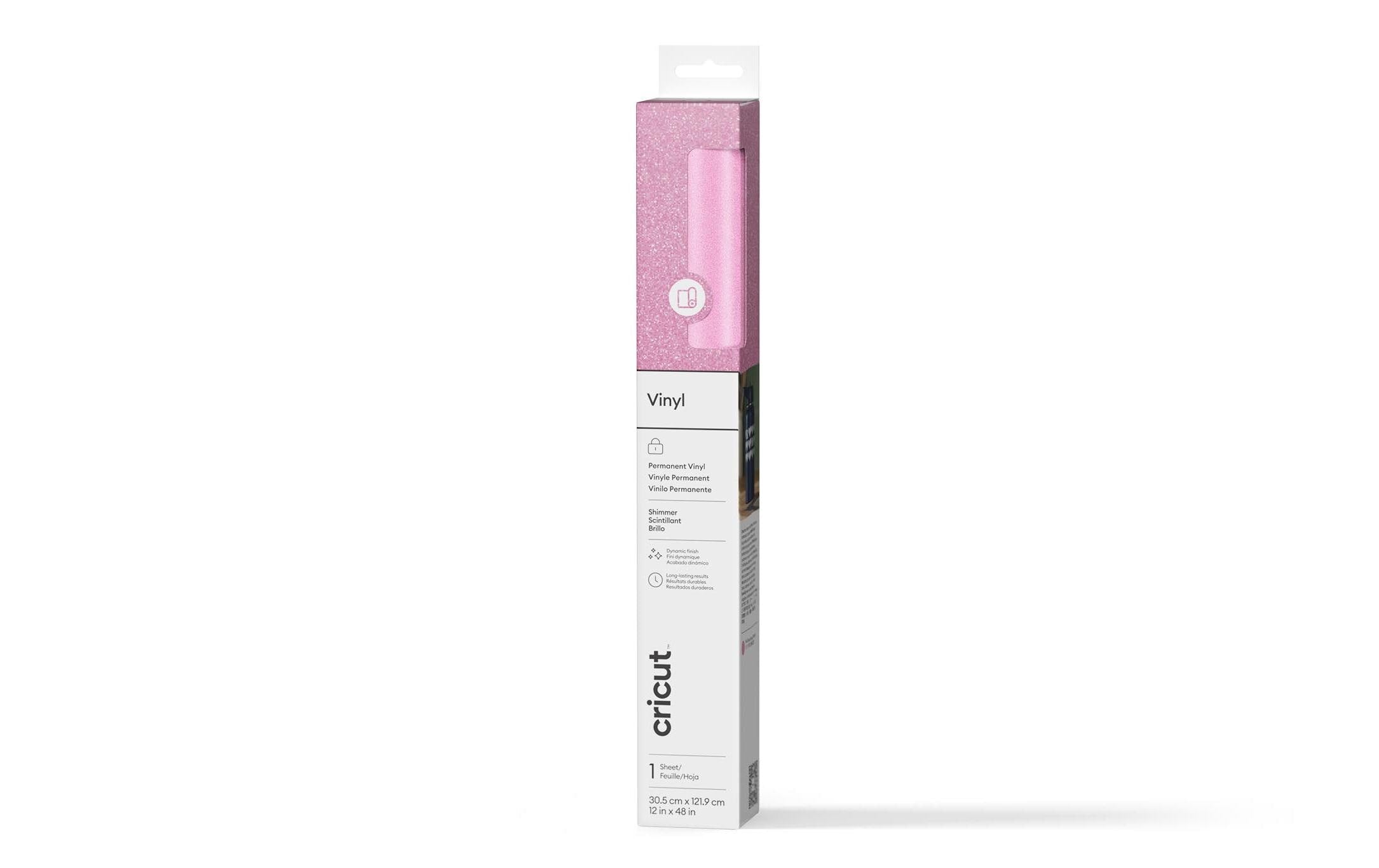 Cricut Vinylfolie Permanent Glanz Pink