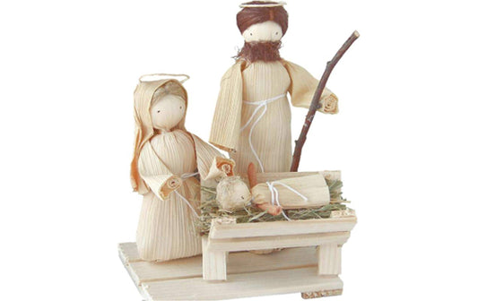 Bottsa Mini-Figur Heilige Fam Maisblatt