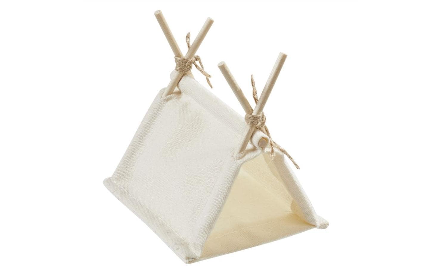 Hobbyfun Mini-Figur Zelt, beige