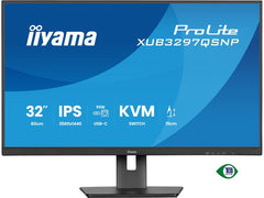 iiyama | XUB3297QSNP-B1 31.5 | IPS 2560x1440,USB-C, HDMI, DP, Speaker, HV