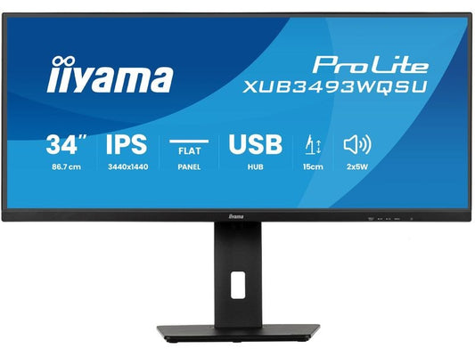 iiyama | XUB3493WQSU-B6 34 | IPS 3440x1440 120Hz, DP, HDMI, HV