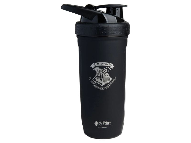 Smartshake | Reforce Hogwarts Crest | Flache, 600ml, Farbe: schwarz/weiss